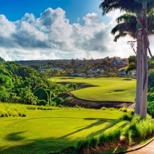 Barbados golf course 