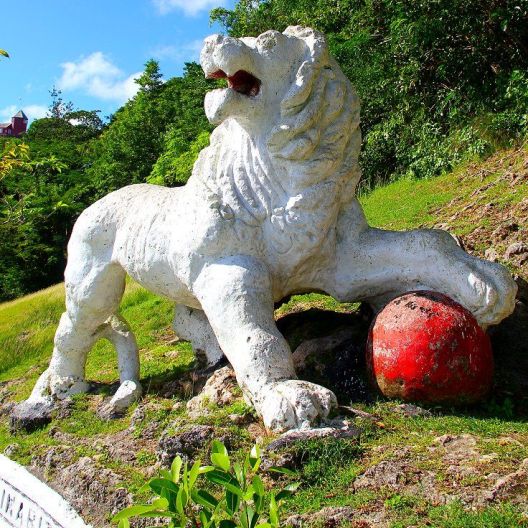 Gun Hill lion, Barbados